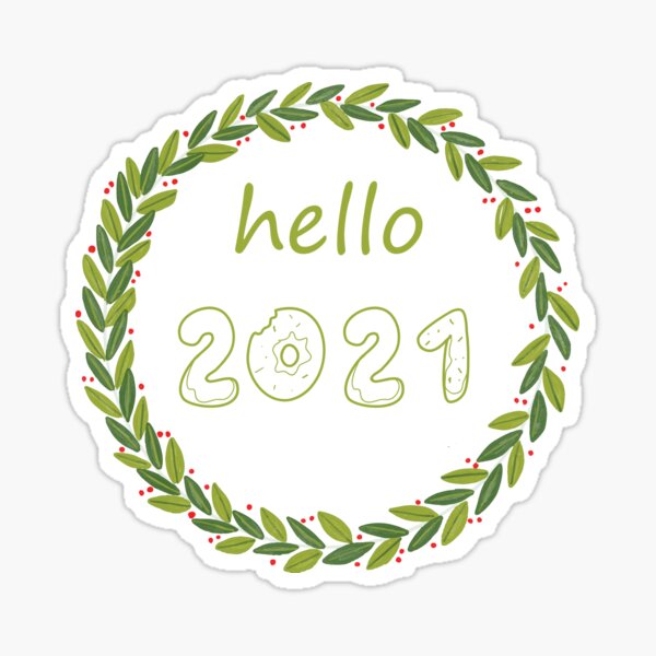 Item preview, Hello 2021 designed and sold by rejebolla.