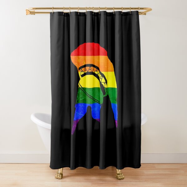 Item preview, Corinthian helmet (Gay pride flag) designed and sold by DotorEaon.