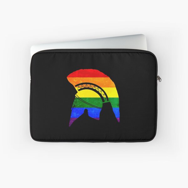 Item preview, Corinthian helmet (Gay pride flag) designed and sold by DotorEaon.