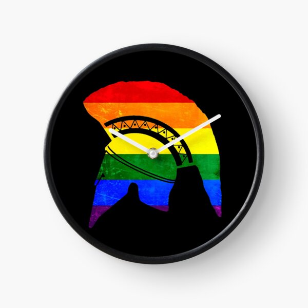 Item preview, Corinthian helmet (Gay pride flag) designed and sold by DotorEaon.