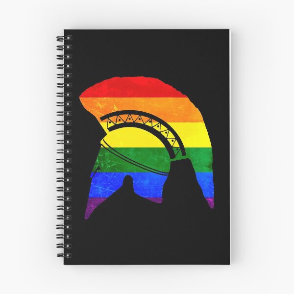 Item preview, Casco corintio (bandera del orgullo gay) designed and sold by DotorEaon.