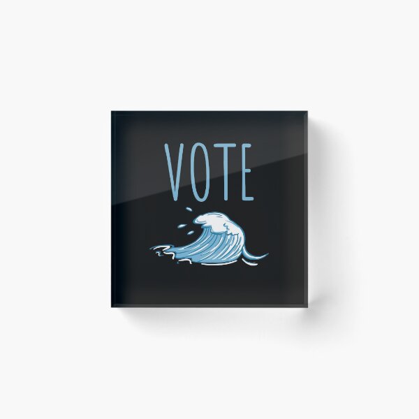 Item preview, Vote Blue, Vote Against Trump 2020, Blue Wave designed and sold by aronia.