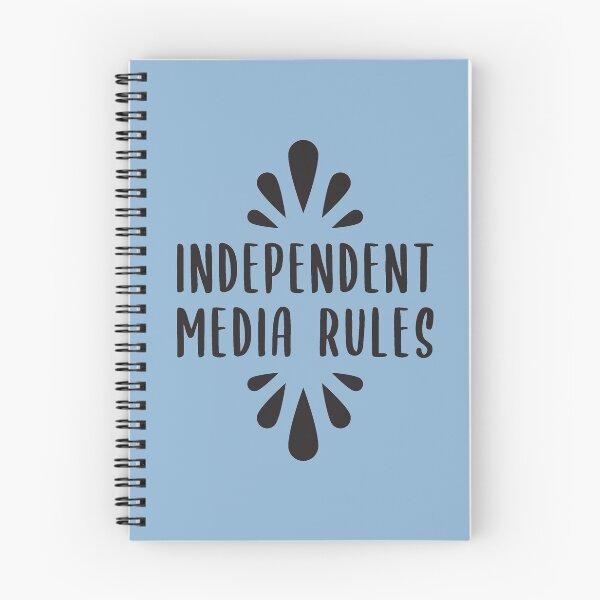 Item preview, Independent Media Rules designed and sold by BlueZenStudio.