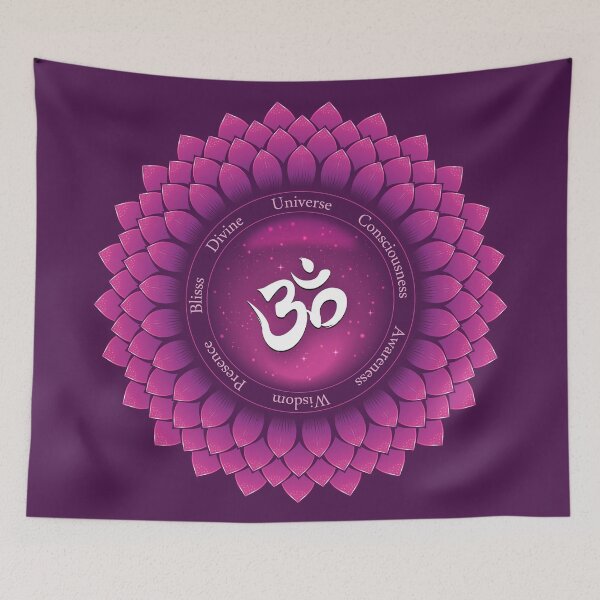 Item preview, Crown Chakra Mandala - 48 Universe VBG designed and sold by chakraplaza.