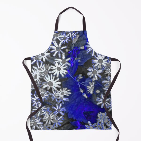 Item preview, White flowers on blue . FlowerShop 528 designed and sold by Flowershop528.