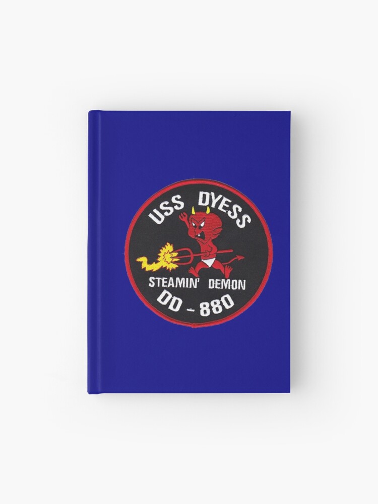 USS DYESS (DD-880) SHIP'S STORE Hardcover Journal for Sale by  militarygifts