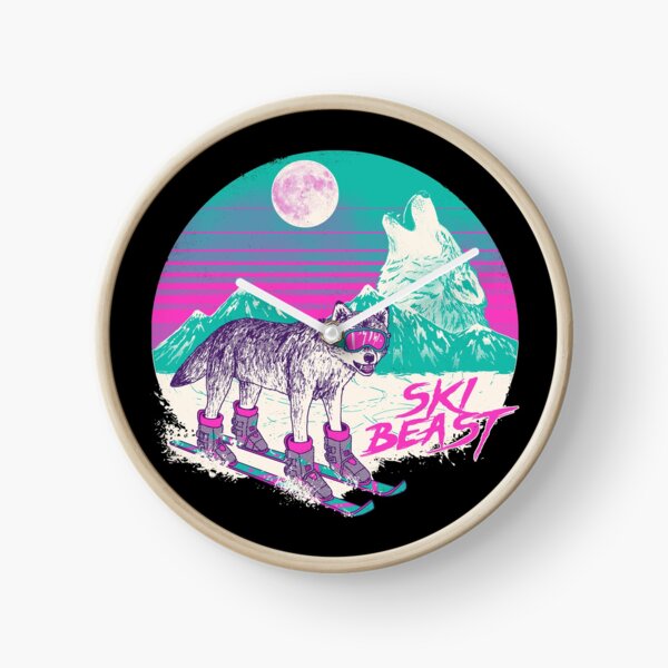 Ski Beast Clock