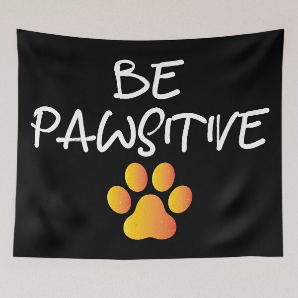 Item preview, Paw Dog Stay Positive Pun Gifts for Dog Lovers Classic designed and sold by Marstore.