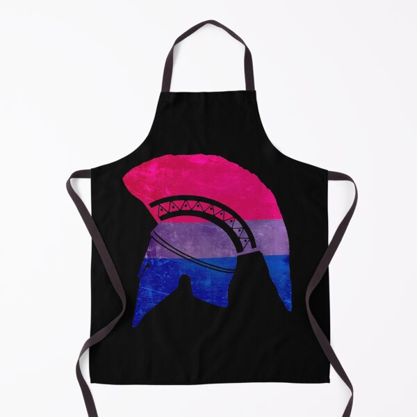 Item preview, Corinthian helmet (Bi pride flag) designed and sold by DotorEaon.