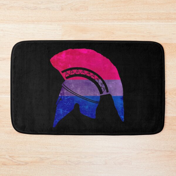 Item preview, Corinthian helmet (Bi pride flag) designed and sold by DotorEaon.