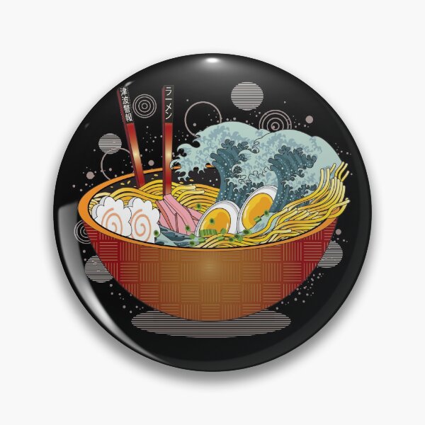 Item preview, Ramen Tsunami Warning: Delicious Bowl of Tidal Wave Noodles designed and sold by tronictees.