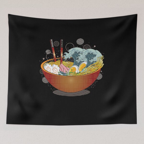 Item preview, Ramen Tsunami Warning: Delicious Bowl of Tidal Wave Noodles designed and sold by tronictees.