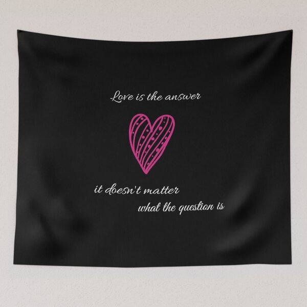 Item preview, Love is the Answer designed and sold by Yogi  Teez.