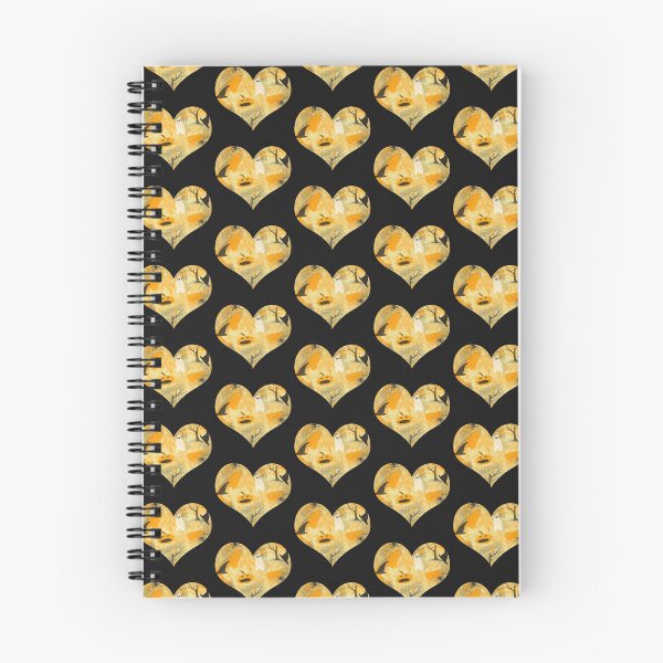 Item preview, Halloween Pattern Heart Shape Party Design designed and sold by AMSonArt.