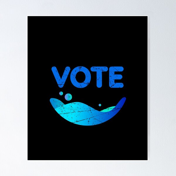 Item preview, Blue Wave, Vote for Biden Against Trump 2020 designed and sold by aronia.