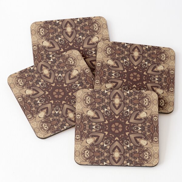 Item preview, Copper Imagination Kaleidoscope Pattern designed and sold by Korroby.