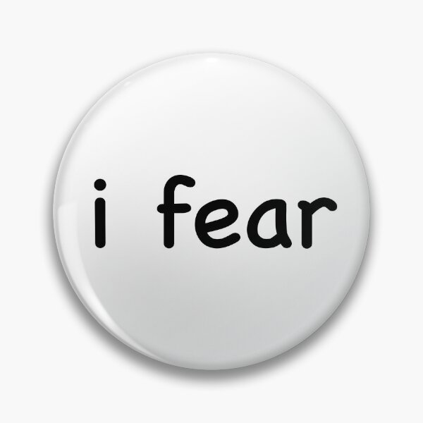 Item preview, i fear - Black Version designed and sold by AceLlama.