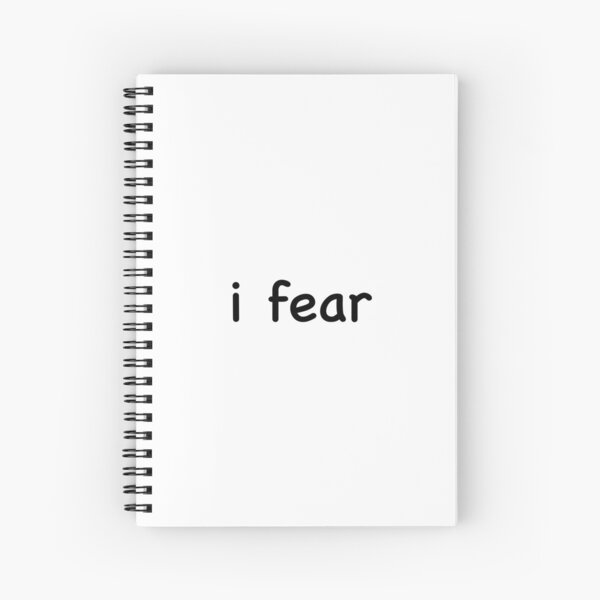 Item preview, i fear - Black Version designed and sold by AceLlama.