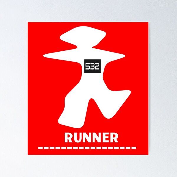 Item preview, Runner designed and sold by porfysoundtrack.