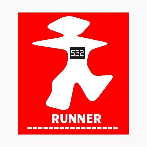 Item preview, Runner designed and sold by porfysoundtrack.