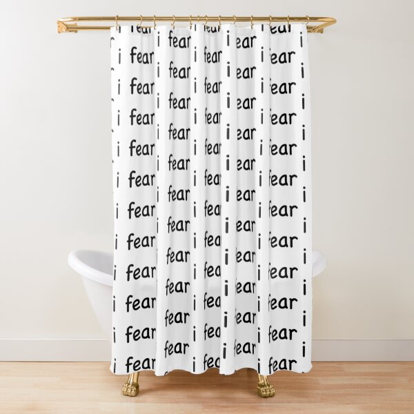 Item preview, i fear - Black Version designed and sold by AceLlama.