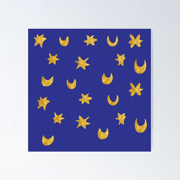 Item preview, Medieval Star Night Sky Illustration designed and sold by iliketeas.