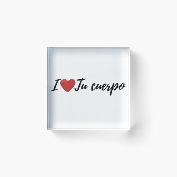 Item preview, I love tu cuerpo designed and sold by gloriasd14.