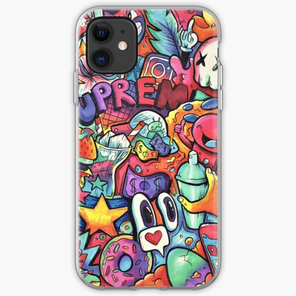SUPREME // Copic Marker Doodle iPhone Case & Cover iPhone Soft Case