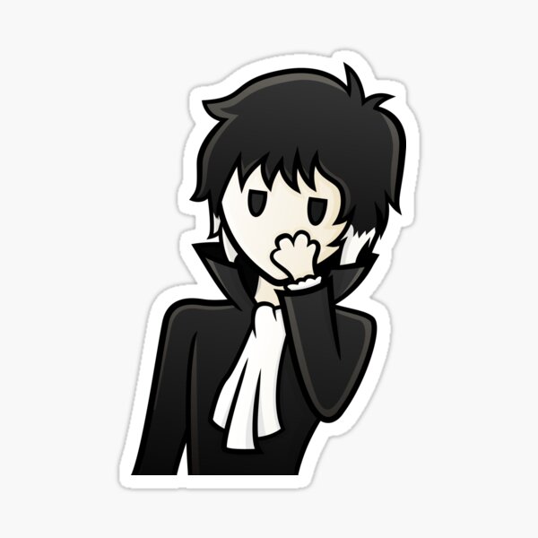Bungou Stray Dogs - squishy - Ryunosuke Akutagawa Sticker