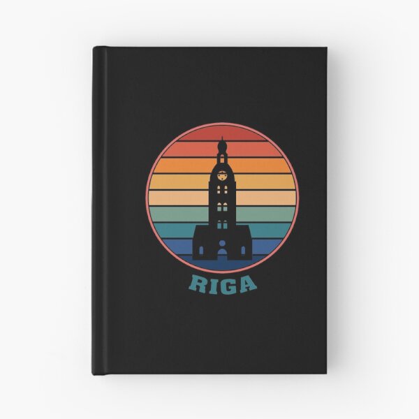 Item preview, Riga Landmark Silhouette Latvia Travel Souvenir designed and sold by TeeHome.