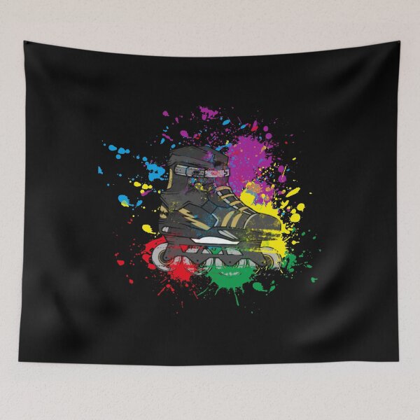 Item preview, Colored roller skate gift for skater designed and sold by alwe-designs.