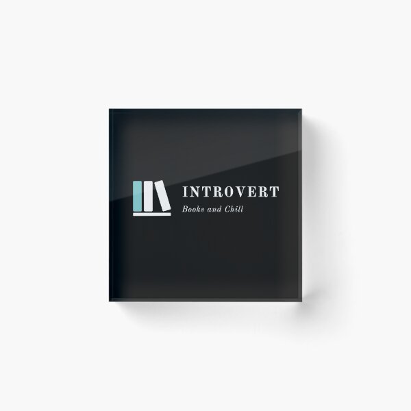 Item preview, Introvert: Books and Chill designed and sold by Ron-Revolution.
