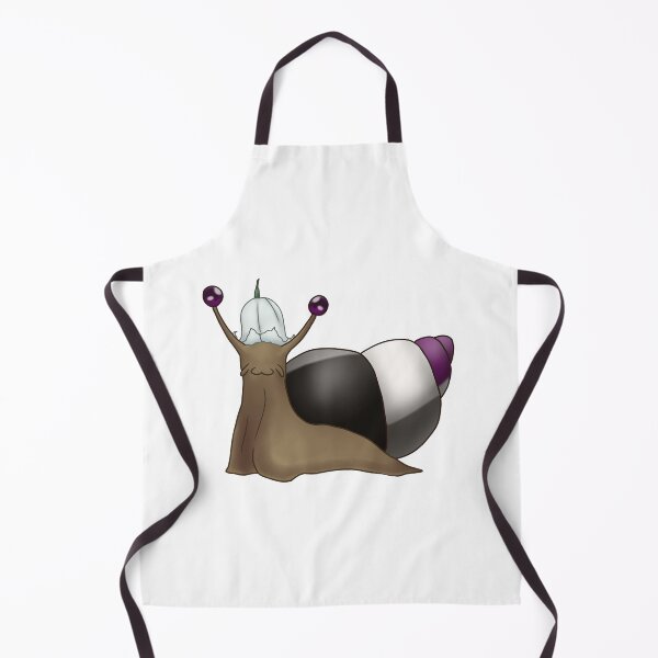 Item preview, Ace Pride Snail with Flower Hat designed and sold by PrideSnails.