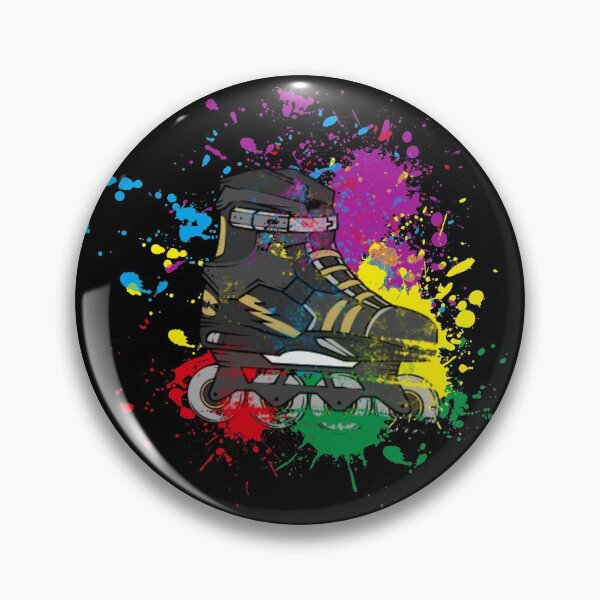 Item preview, Colored roller skate gift for skater designed and sold by alwe-designs.