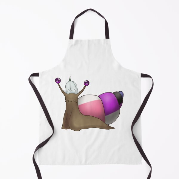 Item preview, Genderfluid Pride Snail with Flower Hat designed and sold by PrideSnails.