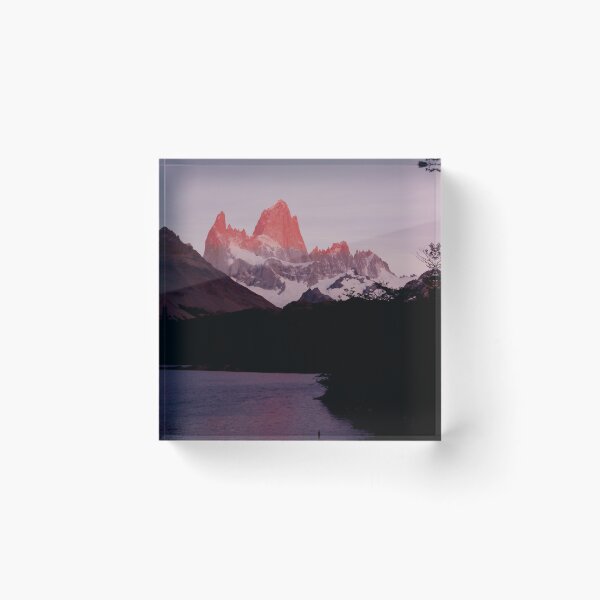 Item preview, Alpen glow on Mount Fitz Roy designed and sold by stevepaint.