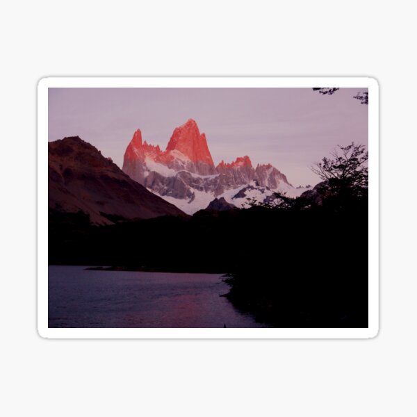 Item preview, Alpen glow on Mount Fitz Roy designed and sold by stevepaint.