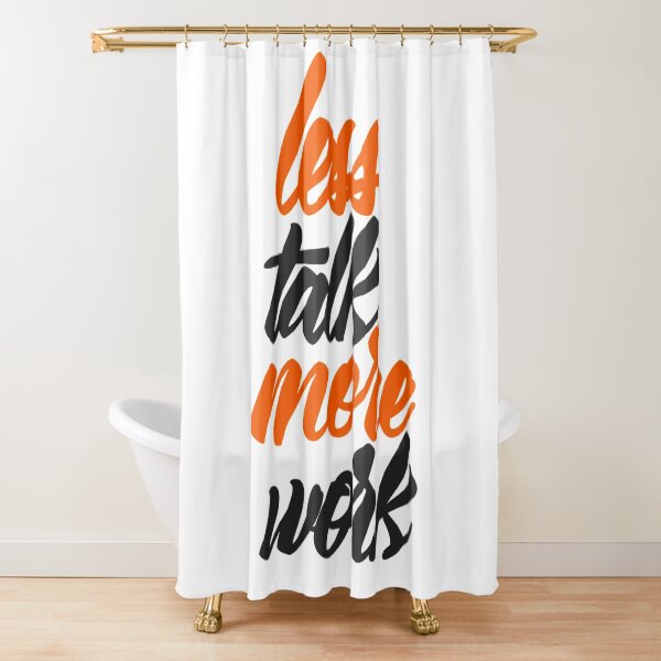 Item preview, Less Talk More Work designed and sold by RemmysDesigns.