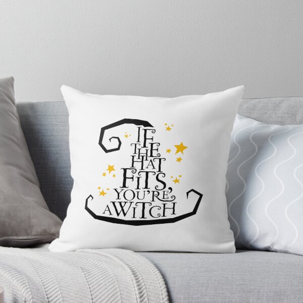 Item preview, 'If The Hat Fits, You're A Witch' Halloween Design designed and sold by Rodney's Marketplace.