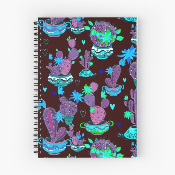 Item preview, Cactus florecientes en macetas divertidas de patrones sin fisuras designed and sold by Nss1.