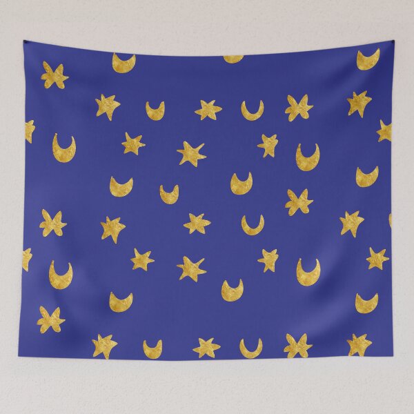 Item preview, Medieval Star Night Sky Illustration designed and sold by iliketeas.