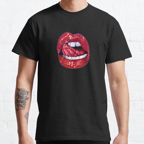 Labios rojos Camiseta clásica