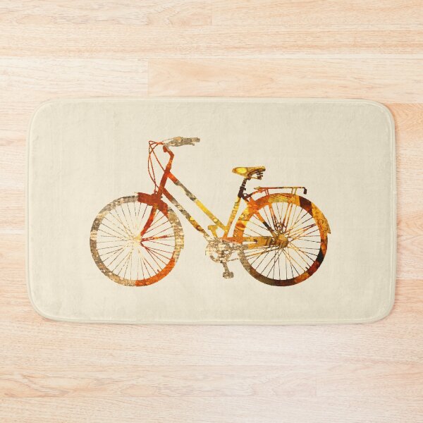 Item preview, Bicycle Silhouette Cyclist Art Graphic Design designed and sold by NancyMerkle.
