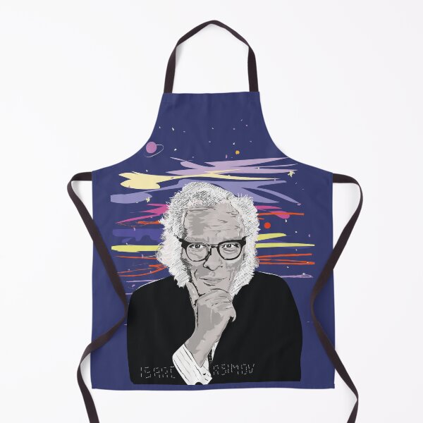 Item preview, Isaac Asimov Portrait designed and sold by Emi Yañez.