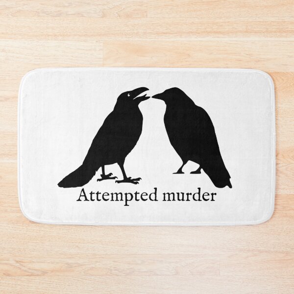 Item preview, Attempted Murder of Crows designed and sold by Good-Looking Corpse.