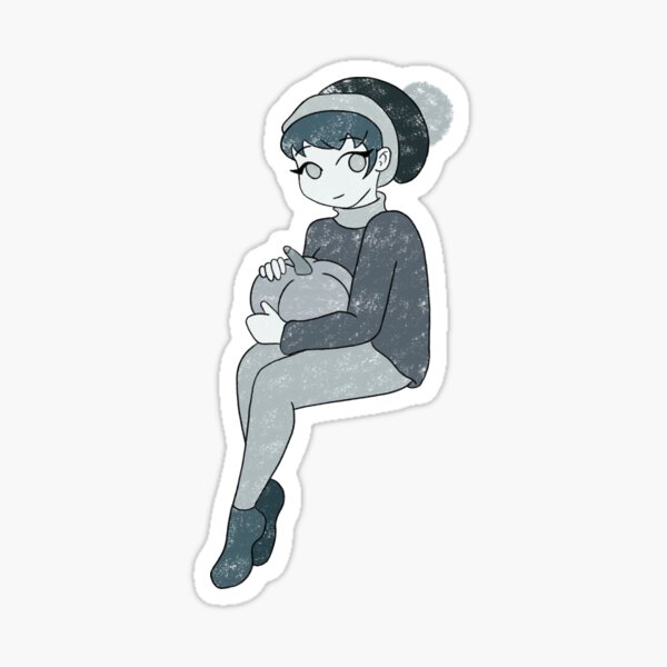 Fall Vibes in grey scale Sticker