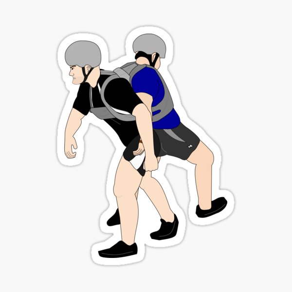C.T. Banana Backpack The Challenge Sticker