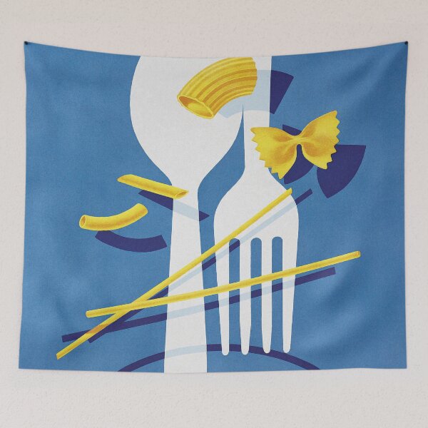 Item preview, Vintage Italian Pasta food advertisement Italy designed and sold by Glimmersmith.