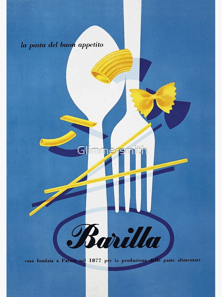 Vintage Italian Cucina Poster Buon Appetito Art Print