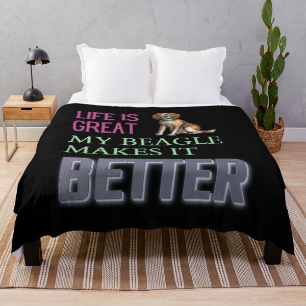 Item preview, Life Is Great My Beagle Makes It Better designed and sold by sherwinc.